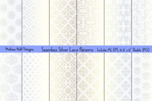 Download Seamless Silver Lace Patterns - Lace patterns Collection