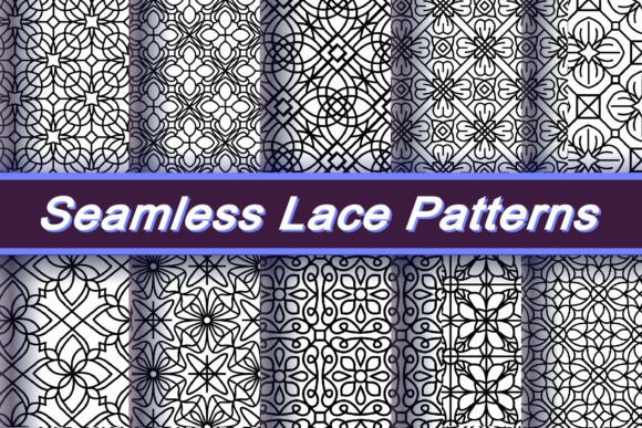Download Seamless Lace Patterns - Lace patterns Collection