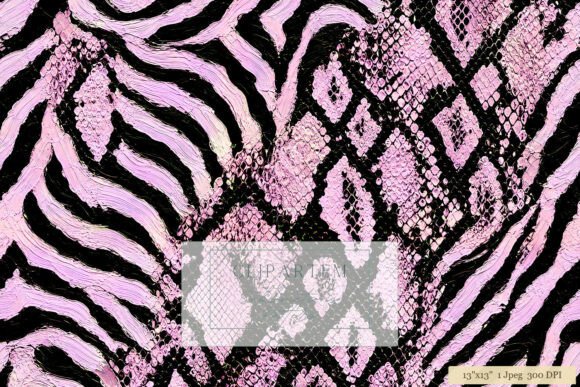 Download Pink Black Zebra Snake Skin Mix Pattern - Premium Resources